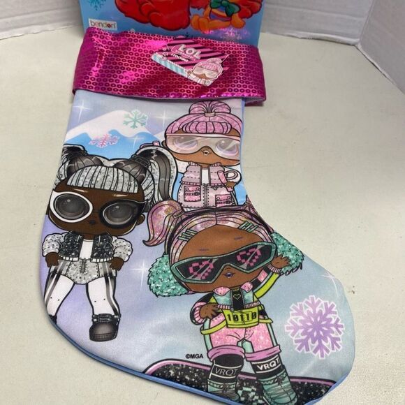 LOL Christmas Stocking and SESAME STREET Holiday  Coloring And Activity Book‎ - Picture 3 of 11